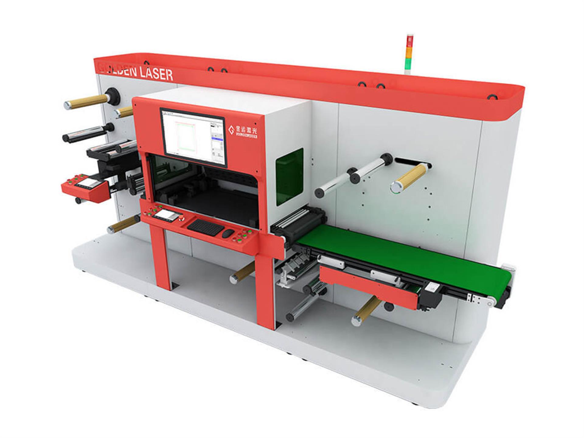 Label Laser Die Cutting Machine